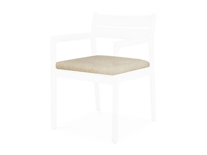 JACK - Outdoor solid-color fabric chair cushion - Chair by Ethnicraft