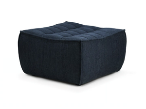 N701 - Upholstered square fabric pouf - Pouf by Ethnicraft