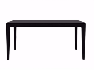 OAK BOK BLACK - Rectangular oak dining table - Table by Ethnicraft