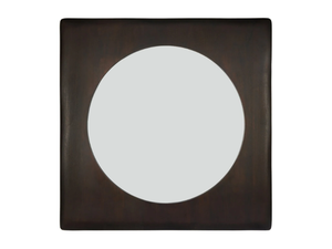 PI - Framed wall-mounted mahogany mirror - Accessories by Ethnicraft