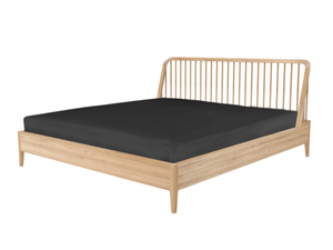 SPINDLE - Oak double bed - Bed frame by Ethnicraft