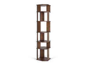 STAIRS - Freestanding open teak bookcase - Cabinet by Ethnicraft