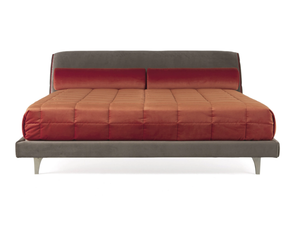 AGRA - Fabric king size bed with upholstered headboard - Bed frame by ETRO Home Interiors