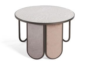 CHANDRA - Oval iron coffee table - Coffee table by ETRO Home Interiors