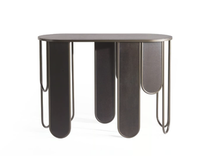 CHANDRA - Oval iron console table - Console by ETRO Home Interiors