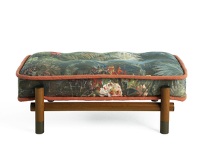 WOODSTOCK - Fabric garden pouf with removable cover - Pouf by ETRO Home Interiors