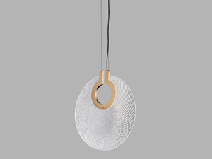 ATOLLO - Glass pendant lamp - Ceiling lamp by Euroluce Lampadari