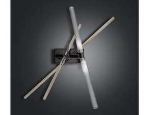 EFFECT - Murano glass and metal wall lamp - Wall lamp by Euroluce Lampadari