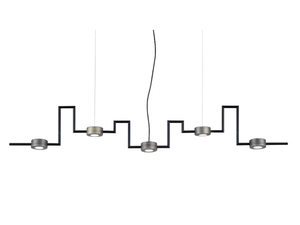 ESSENTIAL - LED metal pendant lamp - Ceiling lamp by Euroluce Lampadari
