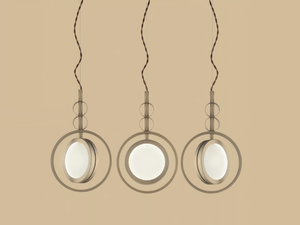 GIRASOLE - Metal pendant lamp - Ceiling lamp by Euroluce Lampadari
