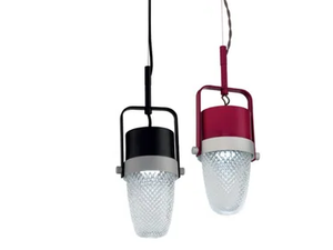 SOUND - LED glass pendant lamp - Ceiling lamp by Euroluce Lampadari