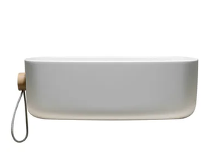 BOUNCE CORD CRISTALPLANT - Cristalplant® washbasin with towel rail - Washbasin by EVER Life Design
