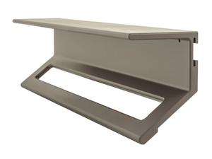 LISSOM - Aluminium towel rack / bathroom wall shelf - Sanitary accessories by EVER Life Design
