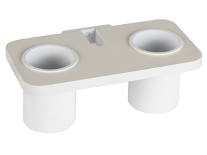 PROP - Double toothbrush holder - Sanitary accessories by EVER Life Design