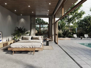 BEDFORD PEARL - Indoor/outdoor porcelain stoneware flooring with stone effect - Floor tile-stone by Exagres