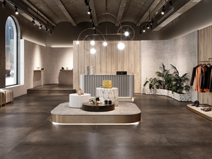 COSMOS COPPER - Porcelain stoneware wall/floor tiles with metal effect - Wall tile-stone-brick by Exagres