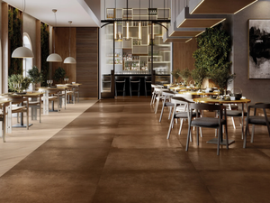 COSMOS CORTEN - Porcelain stoneware wall/floor tiles with metal effect - Wall tile-stone-brick by Exagres