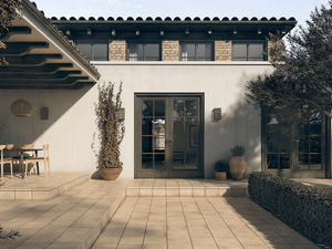 PORTLAND DAKAR - Porcelain stoneware outdoor floor tiles with terracotta effect - Floor tile-stone by Exagres