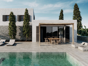 PROVENZA BIANCO - Indoor/outdoor porcelain stoneware flooring with terracotta effect - Floor tile-stone by Exagres