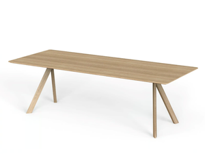 ATRIVM - Rectangular solid wood table - Table by EXPORMIM