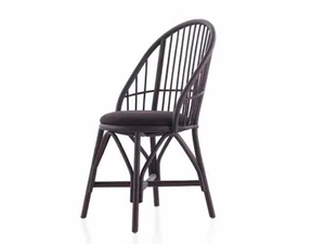 COQUETA - Rattan chair with integrated cushion - Accessories by EXPORMIM