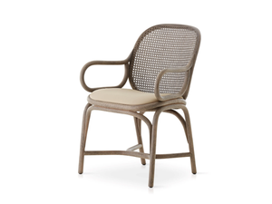 FRAMES - Rattan chair with armrests - Chair by EXPORMIM