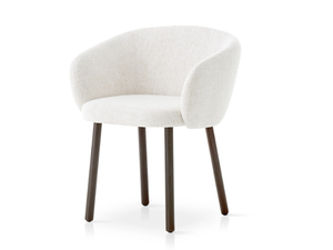 HUMA - Upholstered fabric chair with armrests - Chair by EXPORMIM