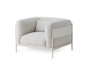 OBI - Upholstered fabric garden armchair with armrests - Armchair by EXPORMIM