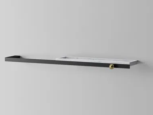 NOUVEAU - Marble soap dish / towel rack - Sanitary accessories by Ex.t