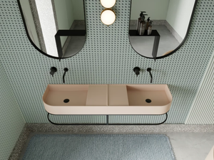 NOUVEAU - Motif bathroom wallpaper - Wallpaper by Ex.t