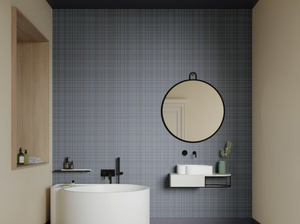 NOUVEAU - Striped bathroom wallpaper - Wallpaper by Ex.t