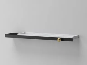 NOUVEAU - Wall-mounted marble soap dish - Sanitary accessories by Ex.t