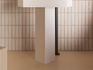 ORIGAMI - Livingtec® washbasin pedestal - Washbasin by Ex.t