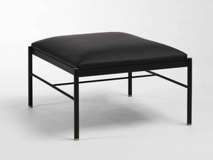 REST - Upholstered Eco-leather pouf - Pouf by Ex.t
