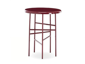 10TH STAR - Round aluminium garden side table - Side table by Exteta