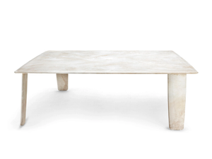 BISCUIT - Square marble garden table - Table by Exteta