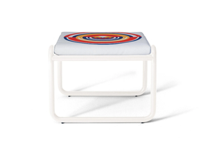 LOCUS SOLUS - Stainless steel garden footstool / coffee table - Side table by Exteta