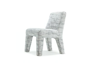 MOONLIGHT - Upholstered fabric chair - Chair by Exteta