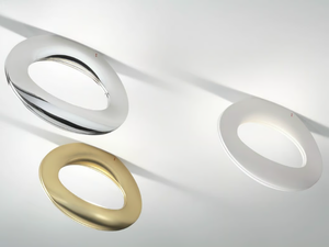 ENCK - Aluminium ceiling light - Ceiling lamp by Fabbian