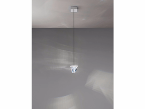 TRIPLA - LED crystal pendant lamp - Ceiling lamp by Fabbian