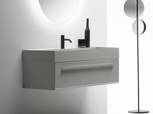 7.0 - Wall-mounted vanity unit with drawers - Washbasin cabinet by FALPER