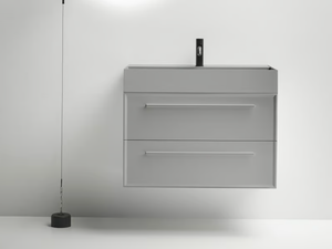 7.0 - Wall-mounted vanity unit with drawers - Washbasin cabinet by FALPER