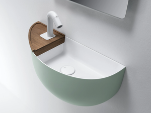 BOWLLINO - Wall-mounted Ceramilux® handrinse basin - Washbasin by FALPER