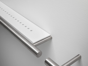 CILINDRO - Stainless steel towel rack / bathroom wall shelf - Sanitary accessories by FALPER