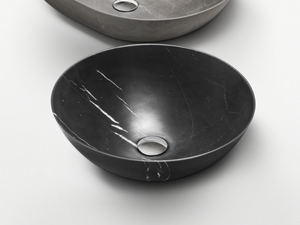 CIOTOLA 43 - Countertop round marble washbasin - Washbasin by FALPER