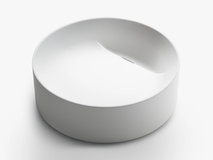 FONTANA WF2 - Countertop round Cristalplant® washbasin - Washbasin by FALPER
