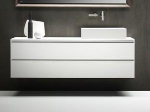 PURE - Vanity unit with drawers - Washbasin cabinet by FALPER