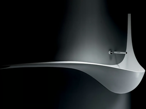 WING - Cristalplant® Biobased washbasin - Washbasin by FALPER