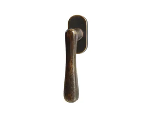 ELEGANT-DK - DK bronze window handle on rose - Finishes accessories by Fama International
