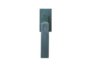 LATUS MG2093 - DK bronze window handle on rose - Finishes accessories by Fama International